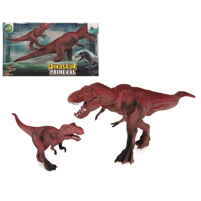 Set of 2 Dinosaurs, 2 Units, 32 x 18 cm
