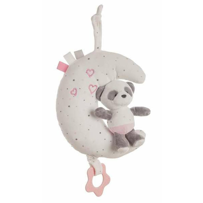 Baby Panda Pink Moon Musical Rattle