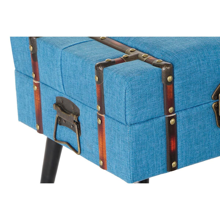 Banqueta DKD Home Decor Poliéster (Reacondicionado B)