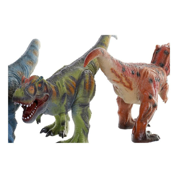 DKD Home Decor Dinosaur 3 Units 12 Units 60 x 17 x 28 cm Soft