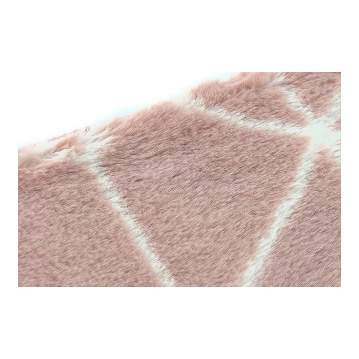 DKD Home Decor Pink Polyester Rug (60 x 2.4 x 1 cm)