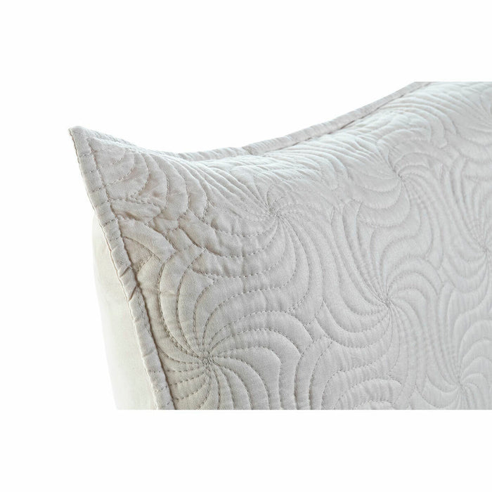 DKD Home Decor 8424001814480 Beige Rectangular Waves Cushion 60 x 10 x 40 cm