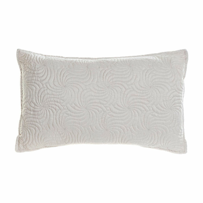 DKD Home Decor 8424001814480 Beige Rectangular Waves Cushion 60 x 10 x 40 cm