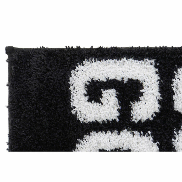 DKD Home Decor 8424001815975 White Black Rug
