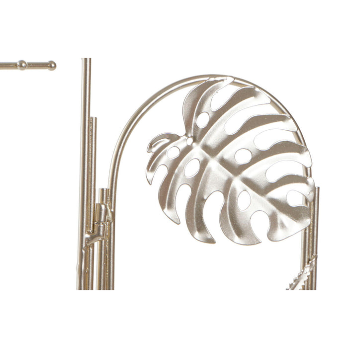 DKD Home Decor Standing Jewelry Box Gold Iron Mirror 40 x 2 x 40 cm