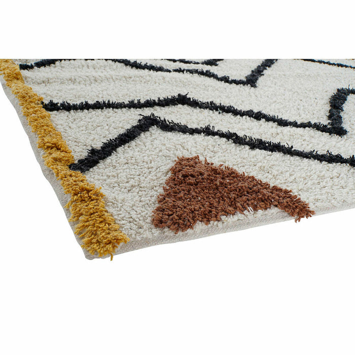 Alfombra DKD Home Decor Algodón Boho (120 x 180 x 1 cm)