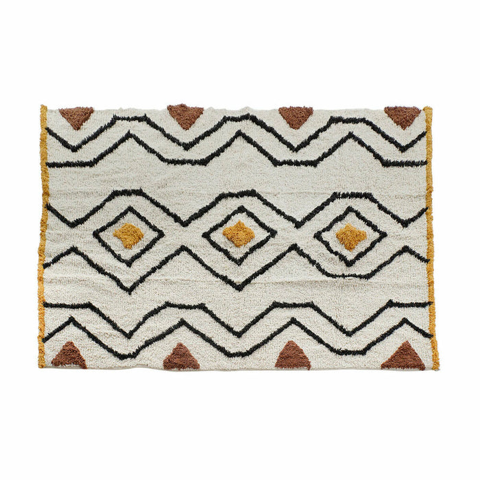 Alfombra DKD Home Decor Algodón Boho (120 x 180 x 1 cm)