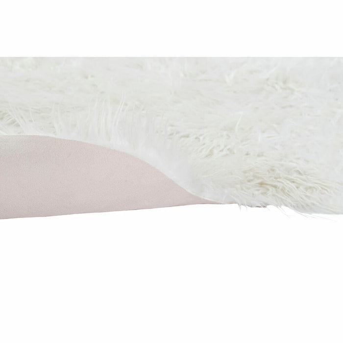 Alfombra DKD Home Decor Blanco (160 x 150 x 2 cm)