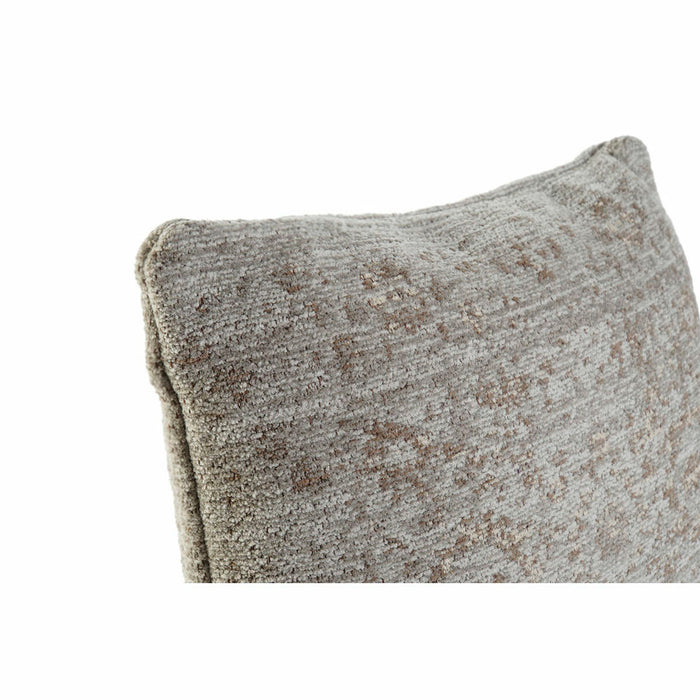 DKD Home Decor Cushion Plastic Light Brown Rectangular Square Arabic 45 x 12 x 45 cm