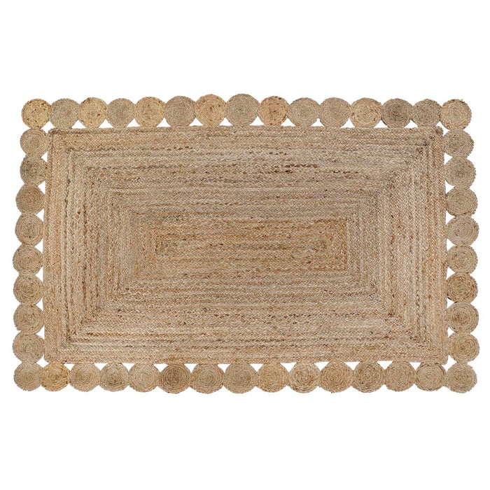 Alfombra DKD Home Decor Yute Marrón 200 x 290 x 1 cm