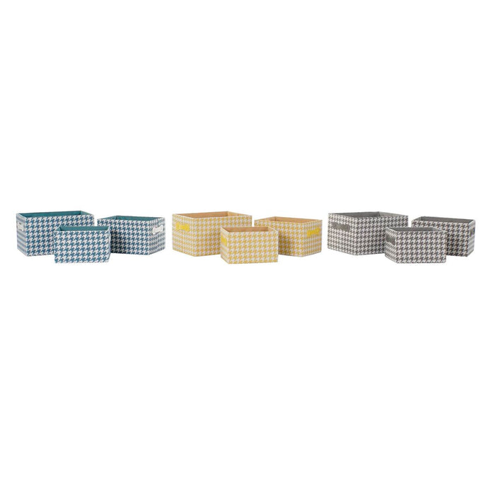 Juego de Cestas DKD Home Decor 32 x 24 x 18 cm