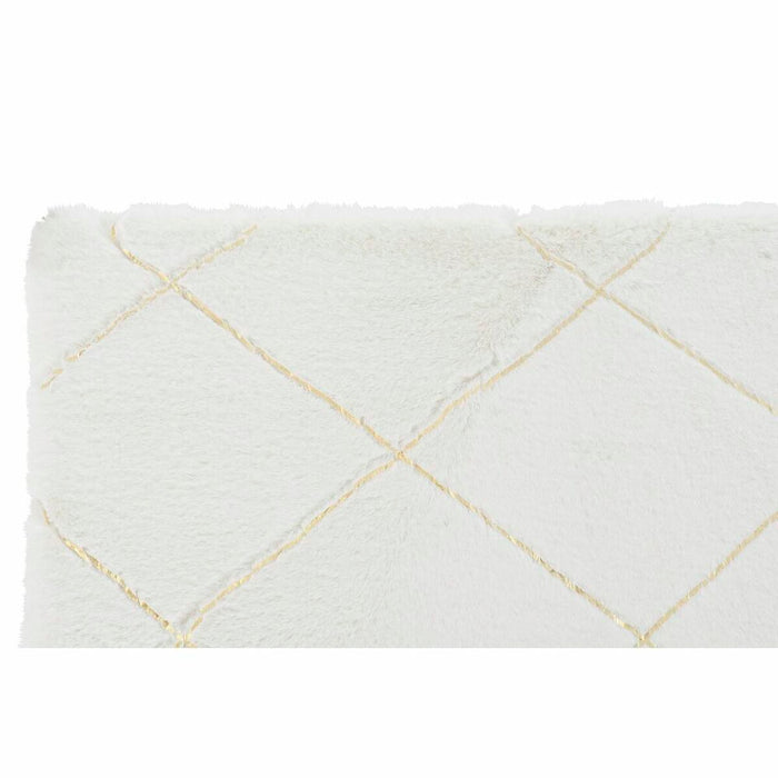 Alfombra DKD Home Decor Blanco Moderno (120 x 180 x 2,2 cm)