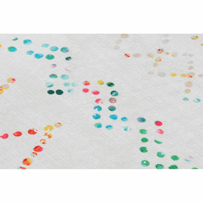 Alfombra DKD Home Decor Multicolor Rombos 160 x 230 x 0,7 cm