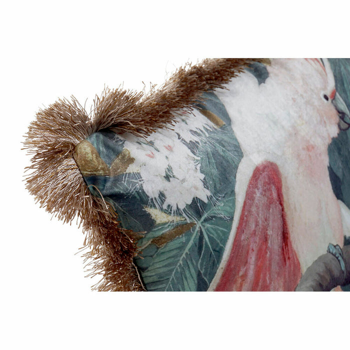 DKD Home Decor Square Oriental Fringed Cushion 45 x 10 x 45 cm (2 Units)