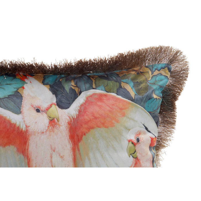 DKD Home Decor Square Oriental Fringed Cushion 45 x 10 x 45 cm (2 Units)