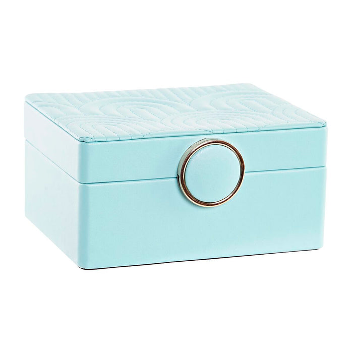 DKD Home Decor Jewelry Box 23 x 17 x 10 cm Green Polyurethane MDF Wood