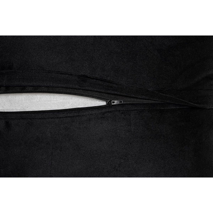 Cojín DKD Home Decor Negro Dorado 45 x 10 x 45 cm Árabe