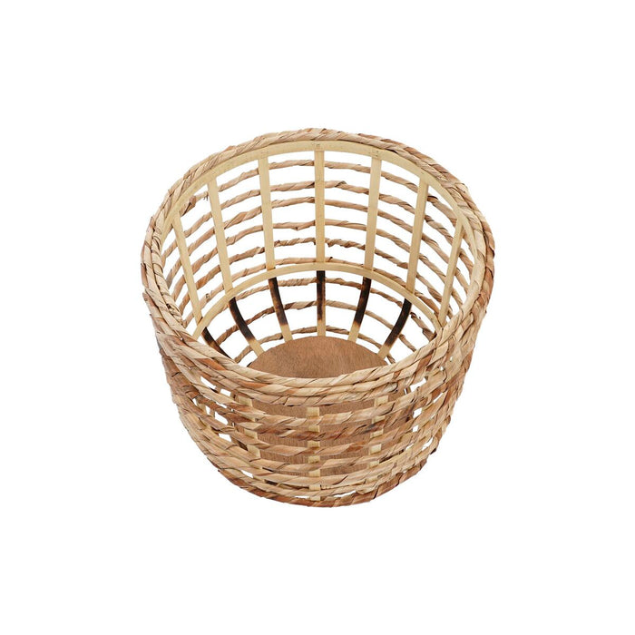 DKD Home Decor CORN FIBER Basket Set (3 Pieces) (Refurbished A)