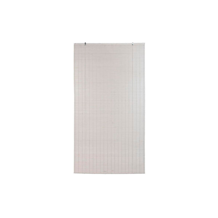 DKD Home Decor White Varnished Bamboo Roller Blind 120 x 2 x 230 cm