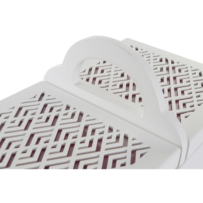 DKD Home Decor Jewelry Box 16 x 17 x 28 cm White Light Pink MDF Wood