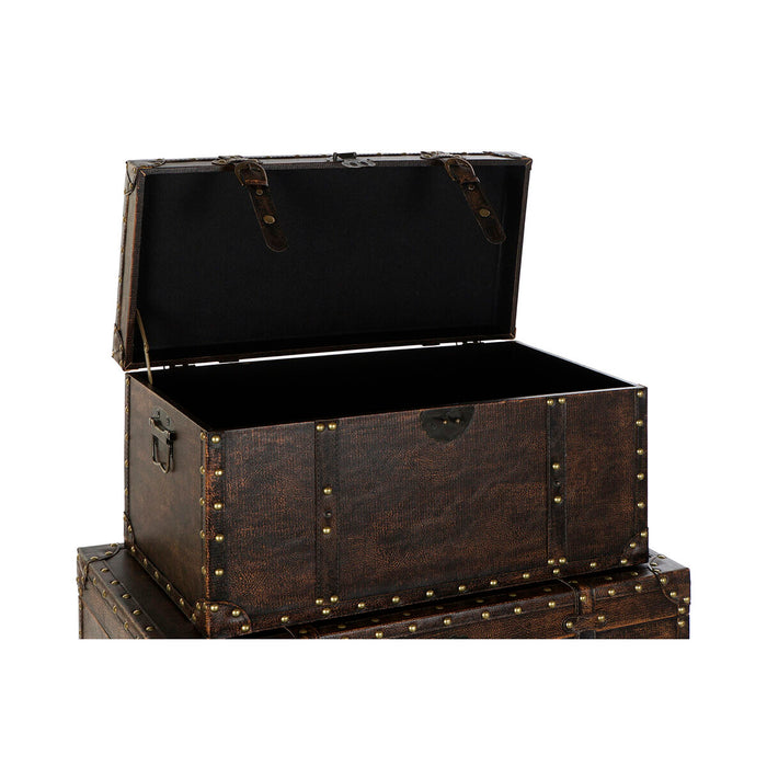 DKD Home Decor Trunk Set (Refurbished A)