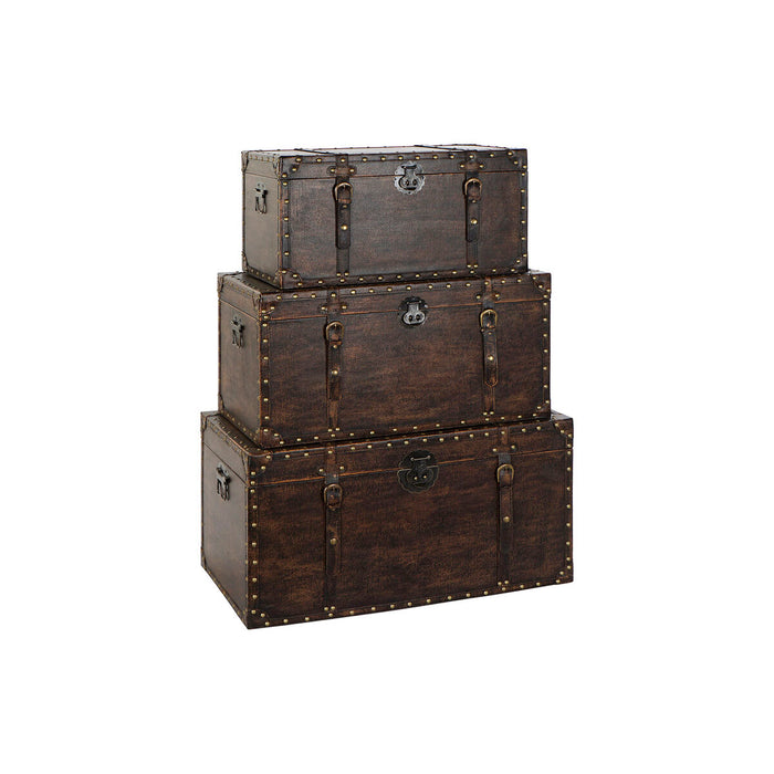 DKD Home Decor Trunk Set (Refurbished A)