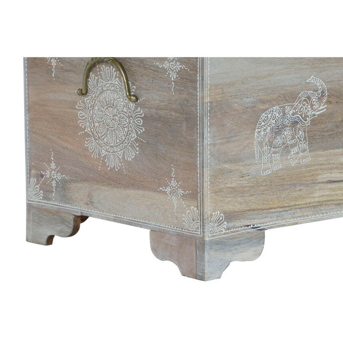 DKD Home Decor Natural Mango Wood Trunk MDF Wood 78 x 43 x 45 cm