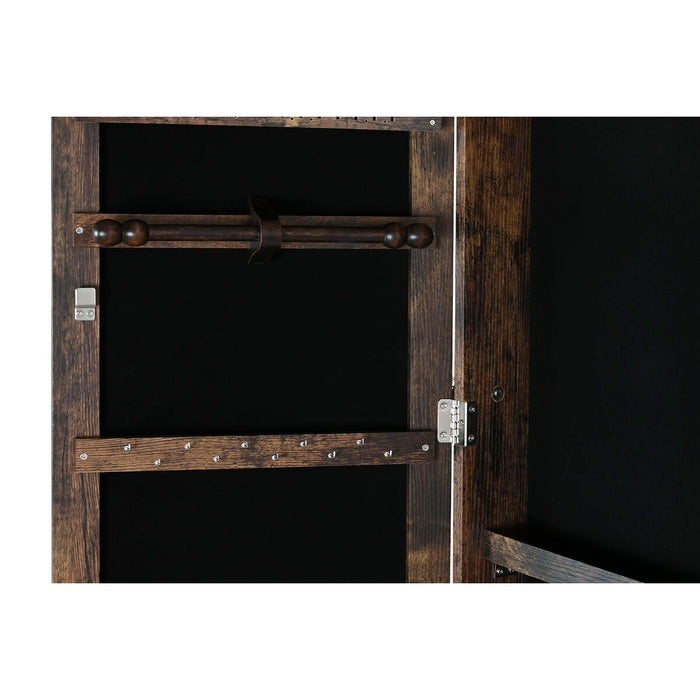 Joyero de Pie Home ESPRIT Marrón Madera MDF 45 x 36 x 154 cm