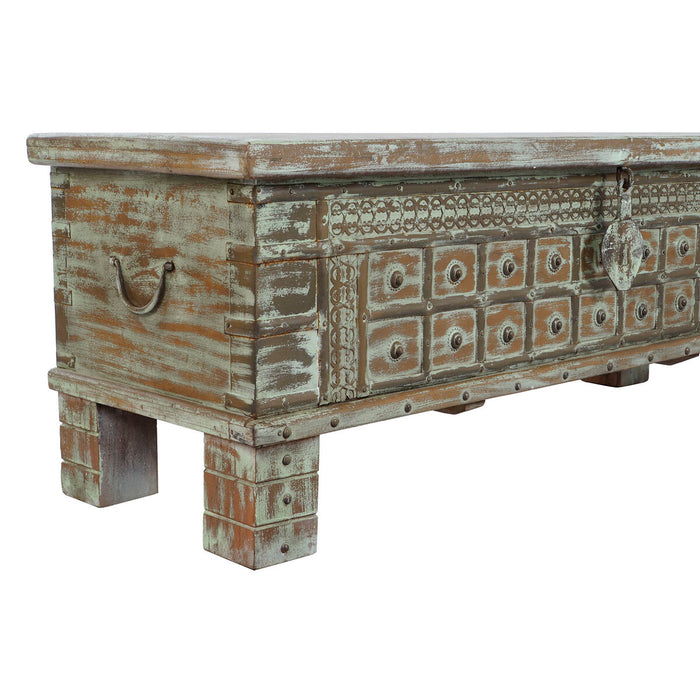 Home ESPRIT Turquoise Chest 127 x 43 x 46 cm