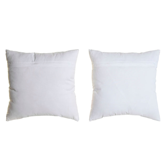Home ESPRIT Tropical Cushion Set 45 x 8 x 45 cm (2 Units)