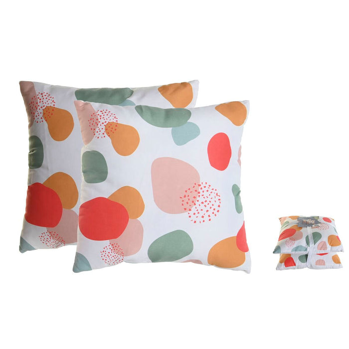 Home ESPRIT Tropical Cushion Set 45 x 8 x 45 cm (2 Units)