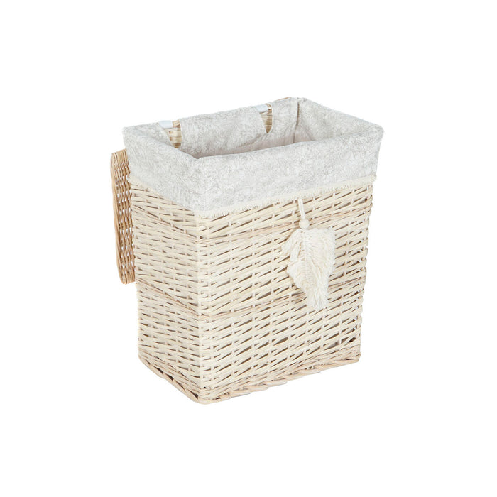 Home ESPRIT Natural Cream Basket Set 47 x 35 x 55 cm (5 Pieces)