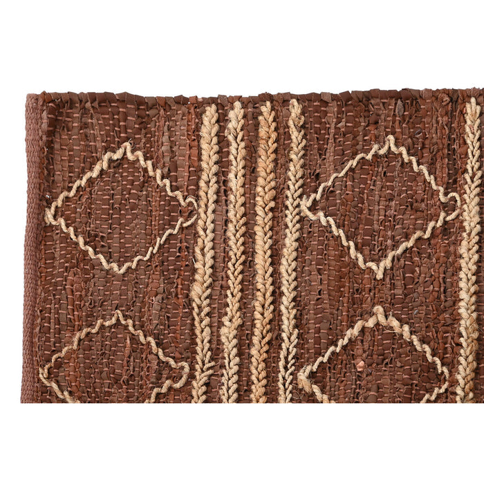 Home ESPRIT Brown Diamond Rug 160 x 230 x 1 cm