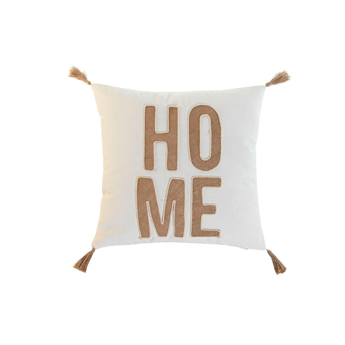 Home ESPRIT Beige Natural Boho Cushion 45 x 5 x 45 cm