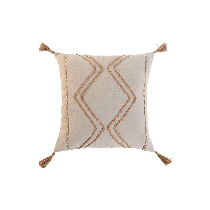 Home ESPRIT Beige Boho Cushion 45 x 5 x 45 cm