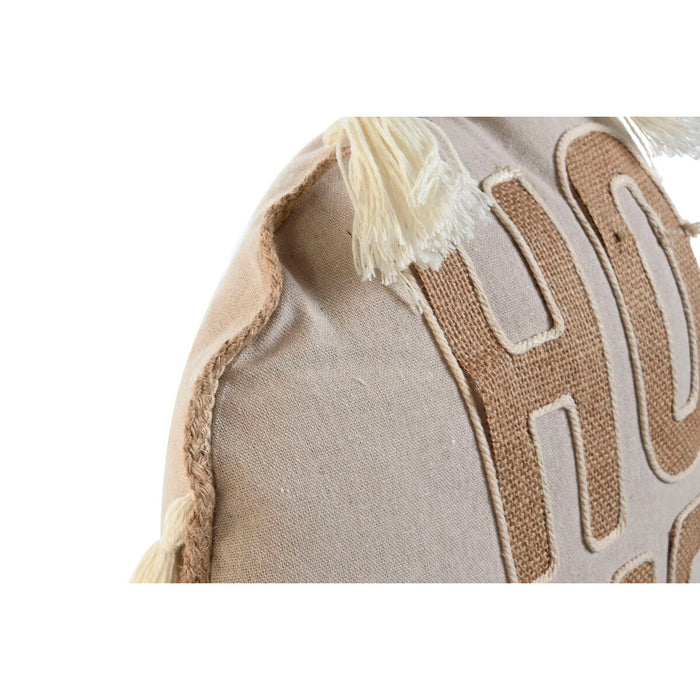 Home ESPRIT Brown Boho Cushion 40 x 5 x 40 cm