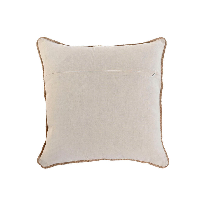Cojín Home ESPRIT Verde Beige Boho 45 x 5 x 45 cm