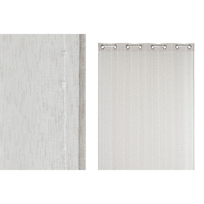 Cortinas Home ESPRIT Beige 140 x 260 x 260 cm