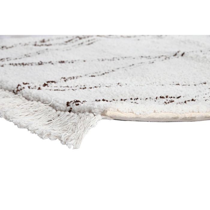 Home ESPRIT Black Beige Boho Rug 175 x 100 x 3 cm