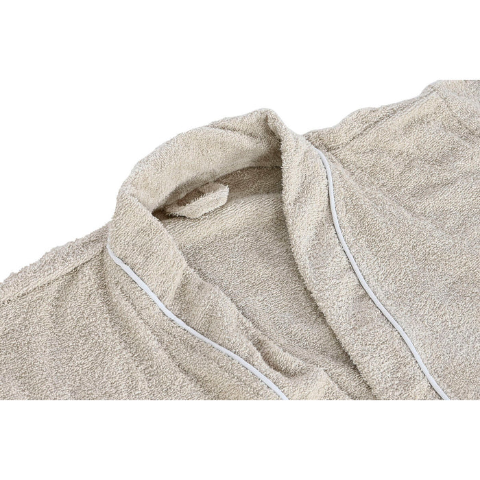 Home ESPRIT Beige Cotton Men's Bathrobe