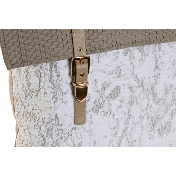 Cojín Home ESPRIT Blanco 45 x 10 x 45 cm