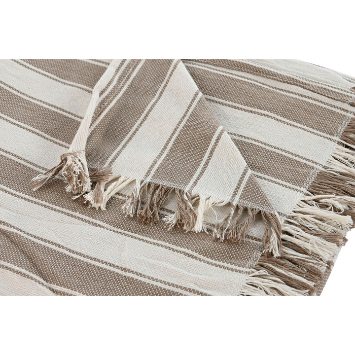 Home ESPRIT Beige Blanket 230 x 260 cm