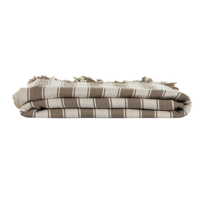 Home ESPRIT Beige Blanket 230 x 260 cm