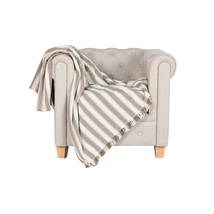 Home ESPRIT Beige Blanket 230 x 260 cm