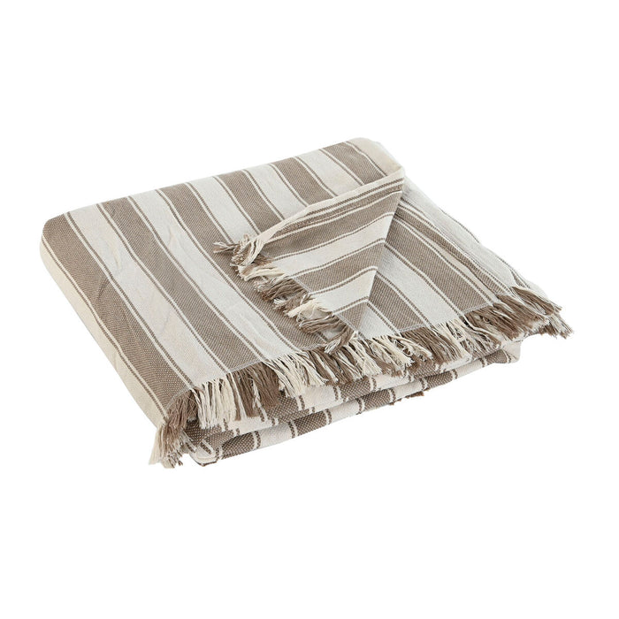 Home ESPRIT Beige Blanket 230 x 260 cm