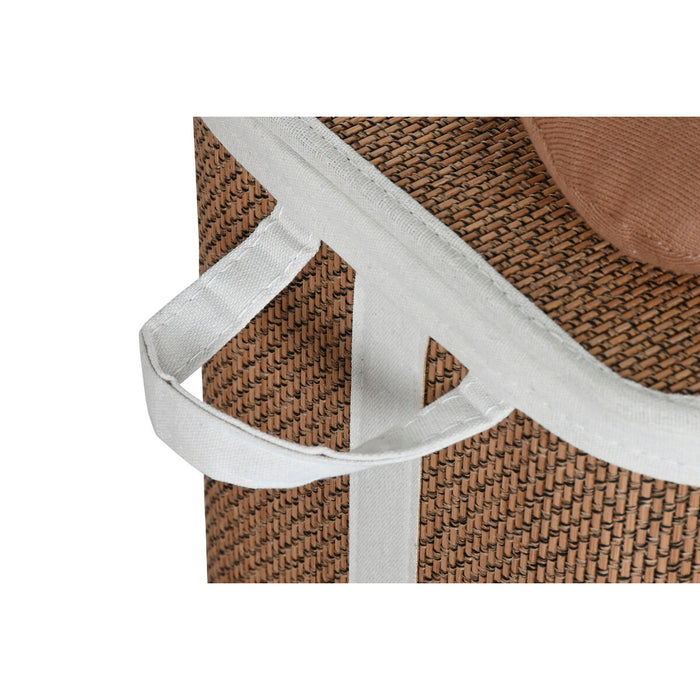 Home ESPRIT Laundry Basket Blue Brown Natural Children's 44 x 44 x 45 cm 4 Pieces