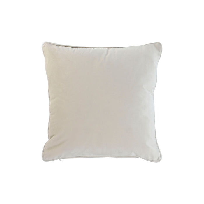 Cojín Home ESPRIT Beige 45 x 45 cm