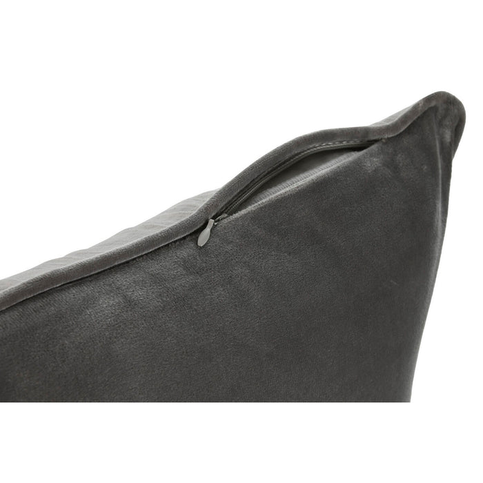 Home ESPRIT Cushion Light Grey 50 x 30 cm