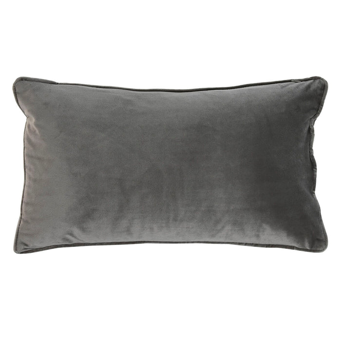 Home ESPRIT Cushion Light Grey 50 x 30 cm