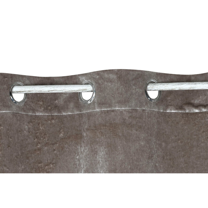 Cortina Home ESPRIT Gris claro 140 x 260 cm